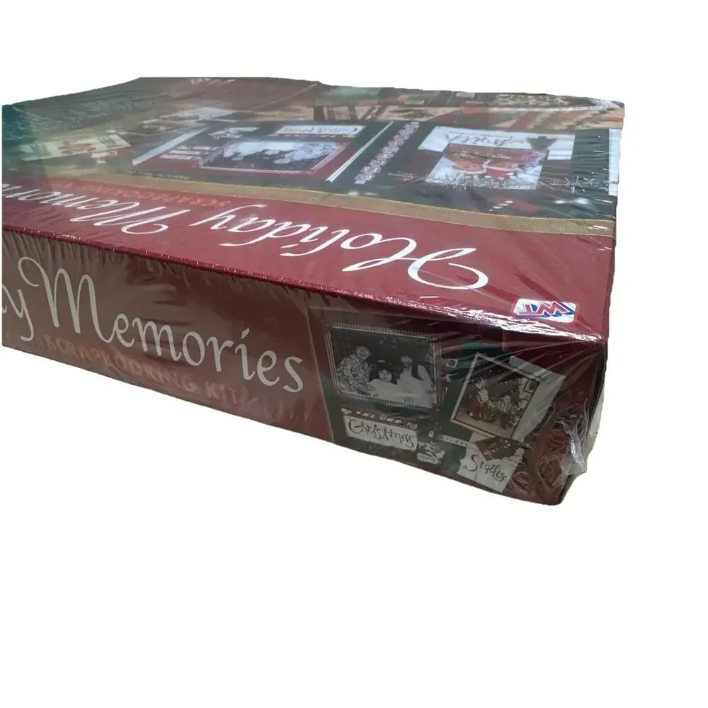 2004 Holiday Memories Scrapbooking Kit Sealed‎ NOS Makes 30 + Pages Christmas